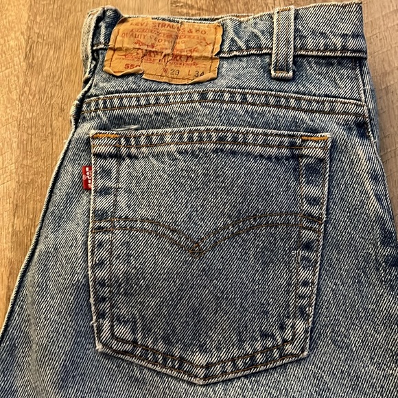 Vintage Levi 550 Jeans size 29x34 - Picture 5 of 12
